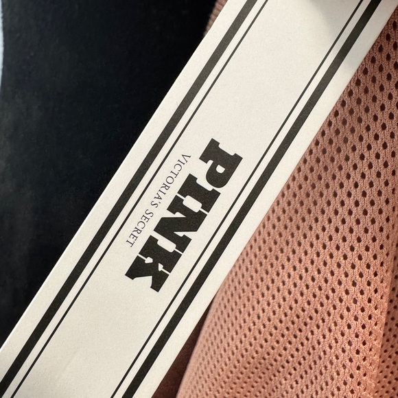 PINK Victoria's Secret Parachute Bomber Jacket Pink - Picture 5 of 15